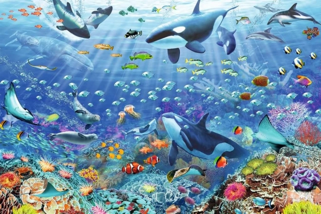 Ravensburger puzzle šareni podmorski svijet 3000 dijelova