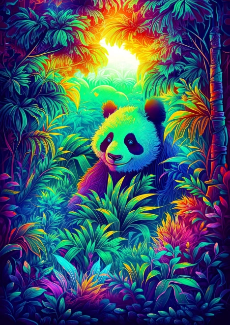Puzzle Pandi kutak 1000 dijelova