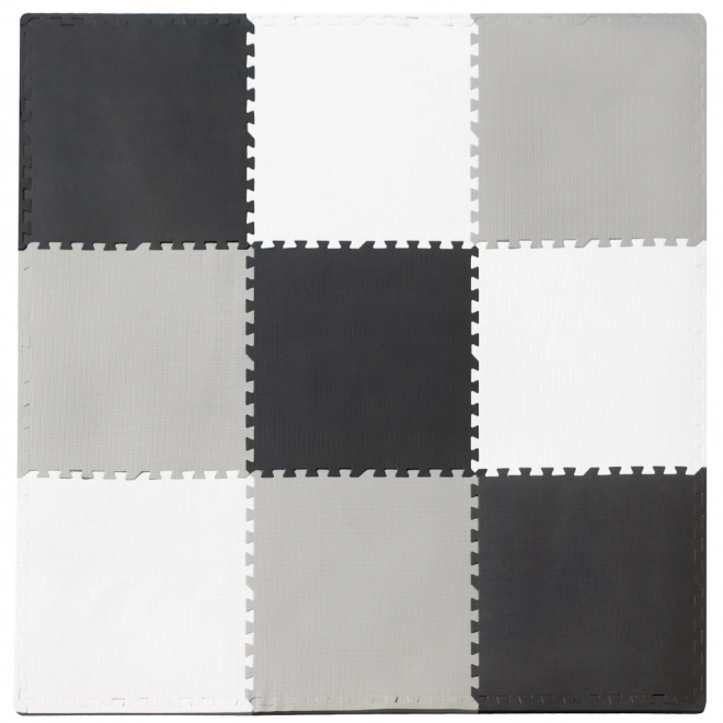 KIK Pjenaste puzzle Nijanse sive s rubovima III. (58x58)