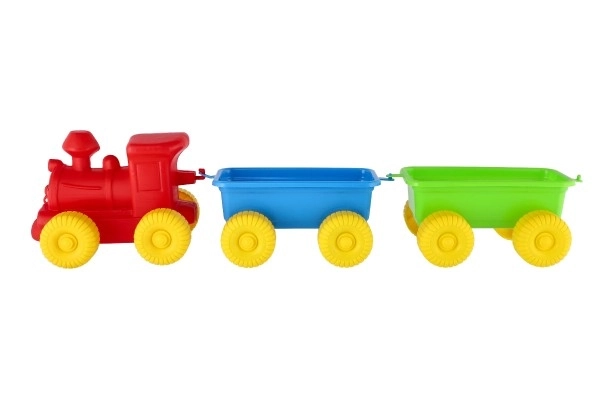 Vlak + 2 vagona plast 60cm u mreži