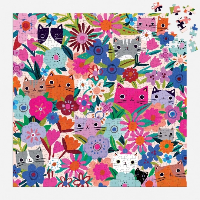Puzzle Mačke u cvijeću 500 komada