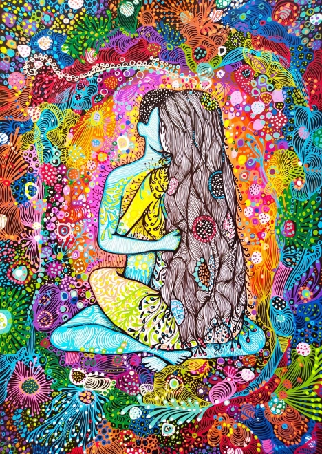 Uživajte u Puzzle Kozmička ljubav 1500 komada