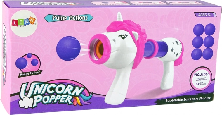 Prozirni spremnik i 6 komada loptica u pakiranju