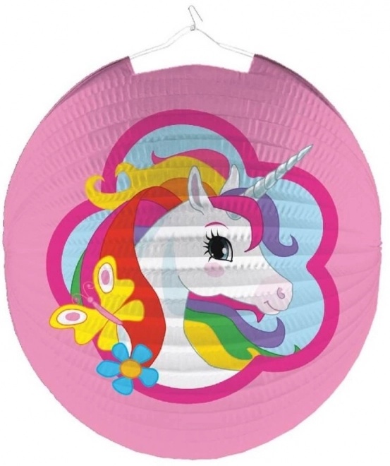 Lampion s motivom jednoroga