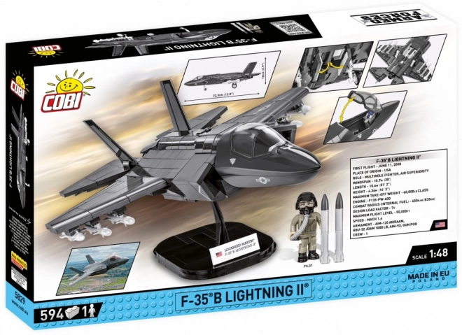 Lovac F-35B Lightning II komplet za sastavljanje od 594 dijela