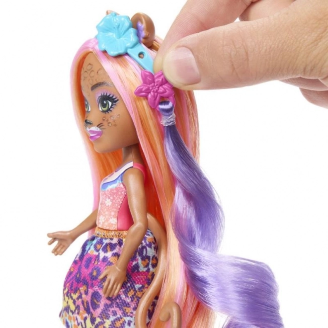 Enchantimals deluxe lutka Charisse Gepard