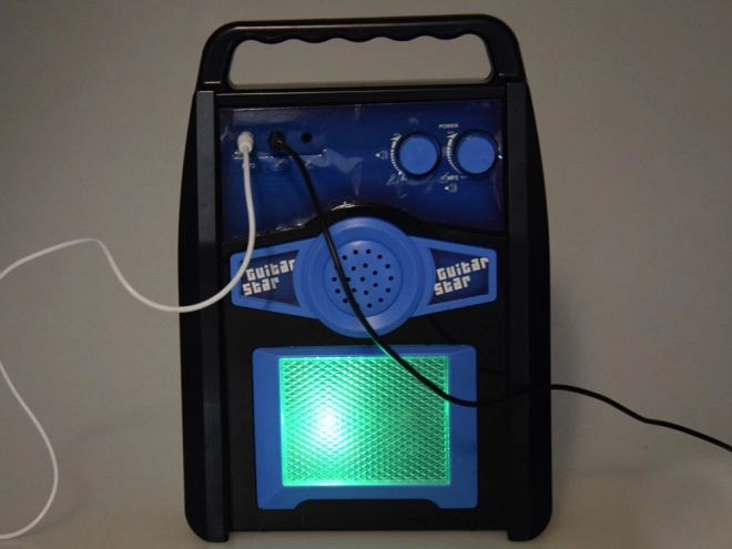 Električna gitara s mikrofonom i pojačalom za djecu Karaoke