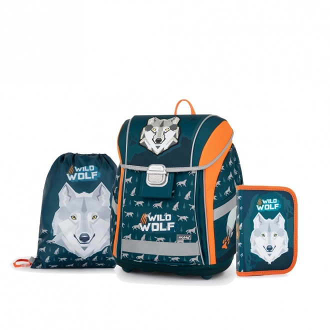 Školski set 3ks PREMIUM LIGHT vuk