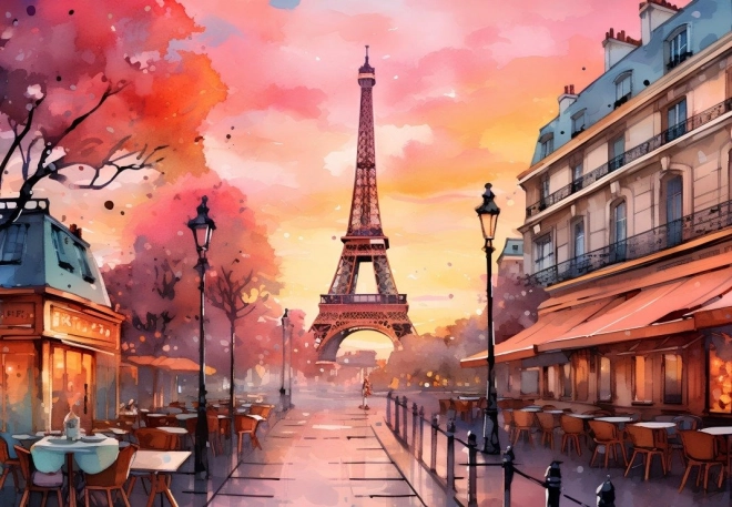 Puzzle Pariž et la Grande Dame 1000 dijelova