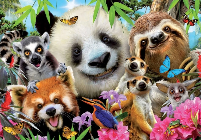 Puzzle Selfie Crnookih Prijatelja 300 Dijelova