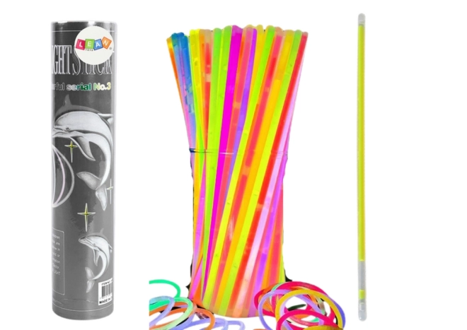 Fluorescentne trake 100 komada mnogo boja svijetle u mraku