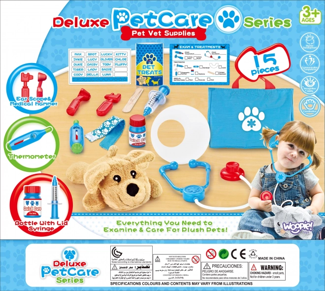Woopie veterinarski set Mačić s torbom