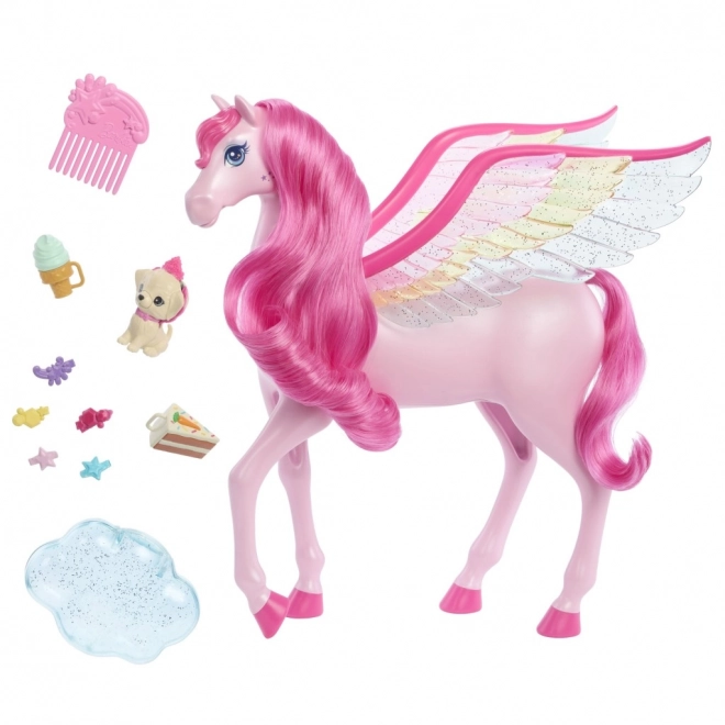 Figurica Barbie čarobni Pegaz sa svjetlima i zvukovima