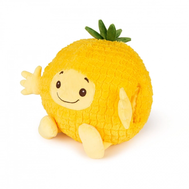 Cozy Noxxiez HW751 Ananas - topli plišani jastuk 3 u 1