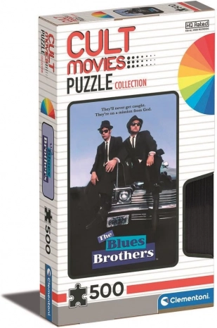 Puzzle CLEMENTONI Cult Movies: Braća Blues 500 dijelova