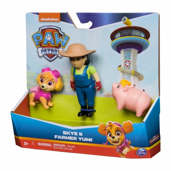 Set figurica Psići u ophodnji Skye i farmerice Yumi