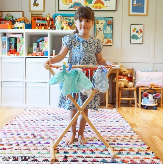 Drveni stalak za sušenje rublja Bigjigs Toys