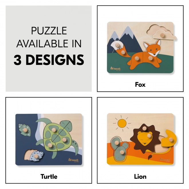 Drvene puzzle - kornjača