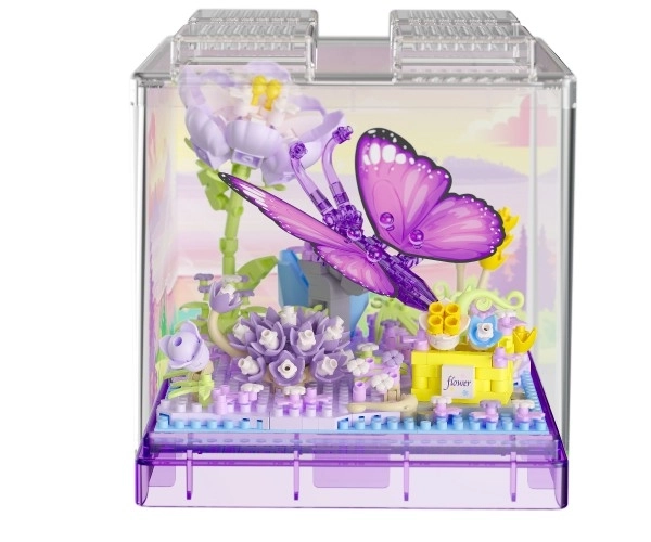Komplet mini KOCO Leptir plast 471ks u kutiji 11x12x11cm