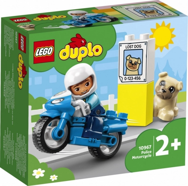 LEGO Duplo 10967 Policijski motocikl