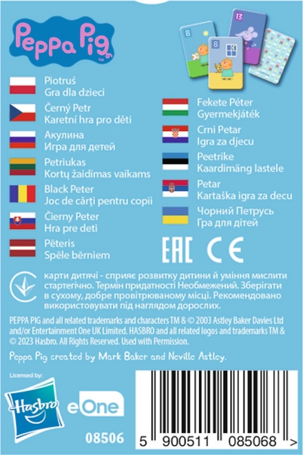TREFL Crni Petar Prase Peppa
