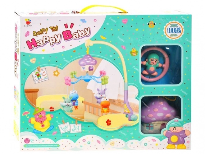 Pastelna vrtuljka s glazbenim mehanizmom