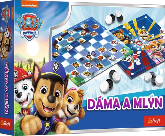 igra dama i mlin Tlapkova patrola