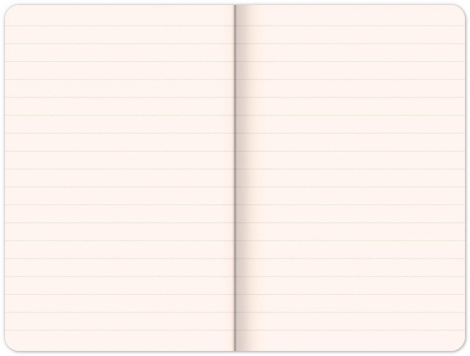 Notićek NOTIQUE crno-sivi s linijama 13 x 21 cm