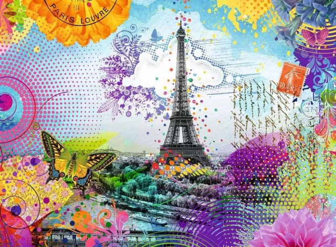 Puzzle Razglednica iz Pariza 500 dijelova od Ravensburgera