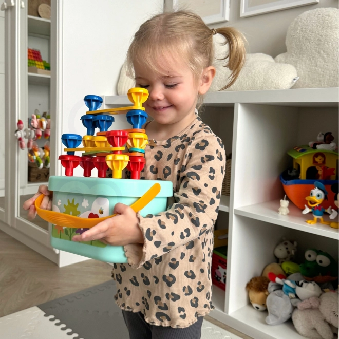 Woopie Green Građevinska Kutija Motorička Montessori 12u1