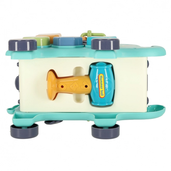 Interaktivni klasifikator blokova Montessori slon 26 cm