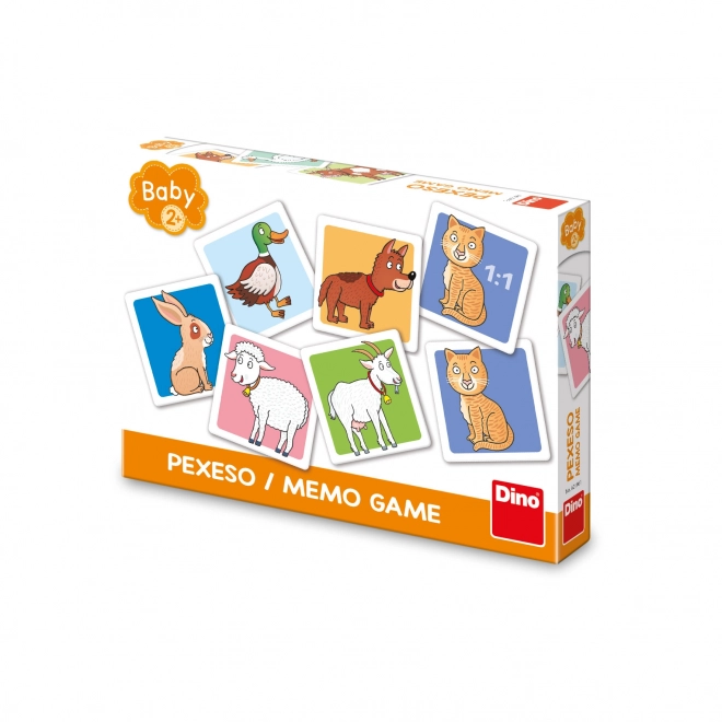 Dino Baby Pexeso domaće životinje