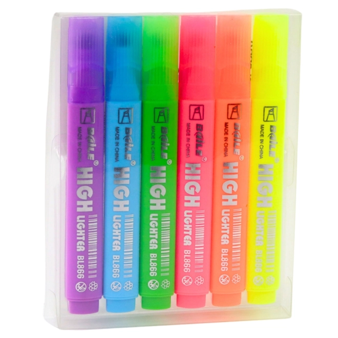 Set neon markera 6 kom