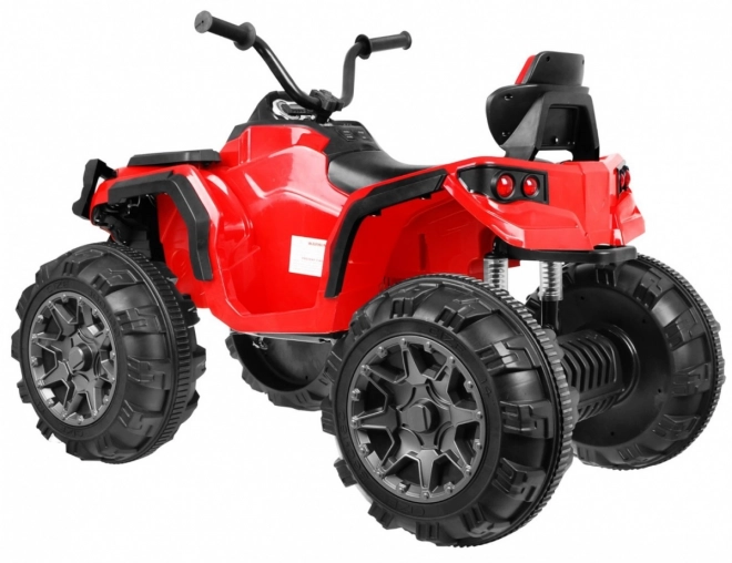 Četverokotač ATV 2,4GHz na baterije za djecu Crvena + Daljinski upravljač + EVA kotači + MP3 radio + Polagani start
