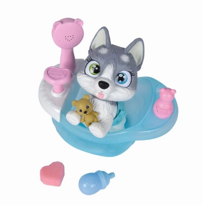 Psić Husky Pamper Petz u kadi