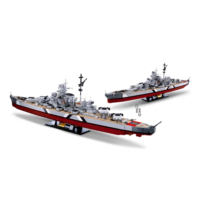 Sluban ModelBricks M38-B1102 Bojni brod Bismarck 2u1