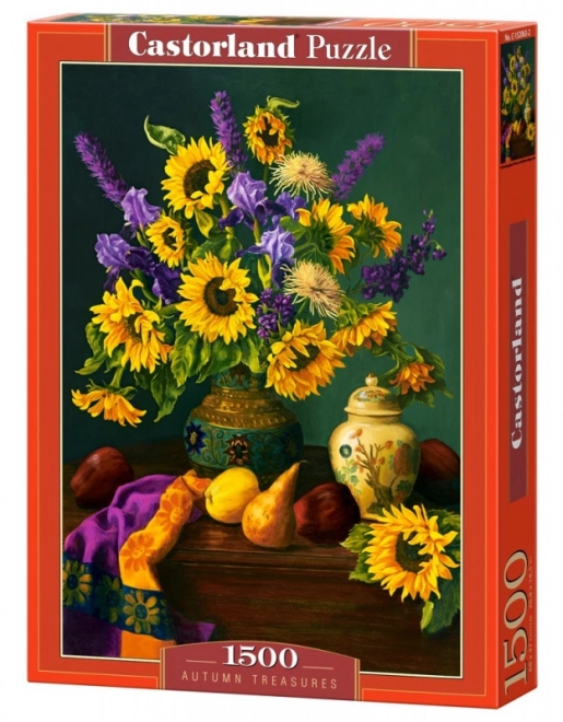 Puzzle Castorland 1500 dijelova - Jesenski blaga