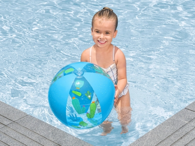 Bestway napuhujuća plažna lopta Kaktusi 51cm