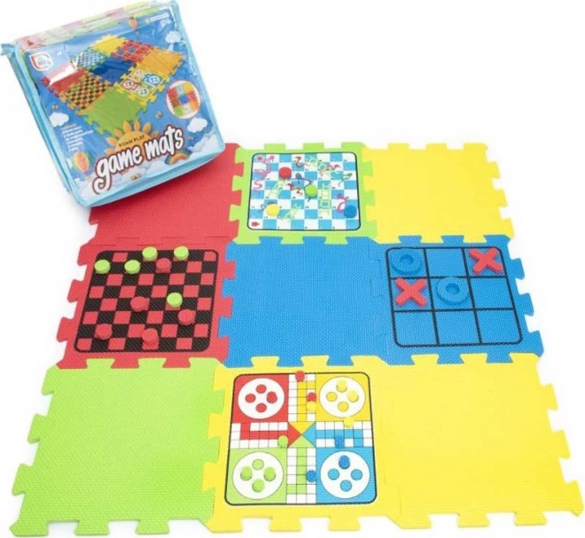 Pjenaste puzzle s društvenim igrama 26,5 × 26,5 cm
