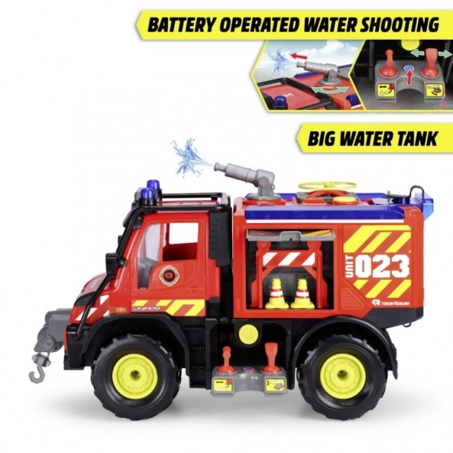 Vatrogasno vozilo Mercedes-Benz Unimog U530 s efektima