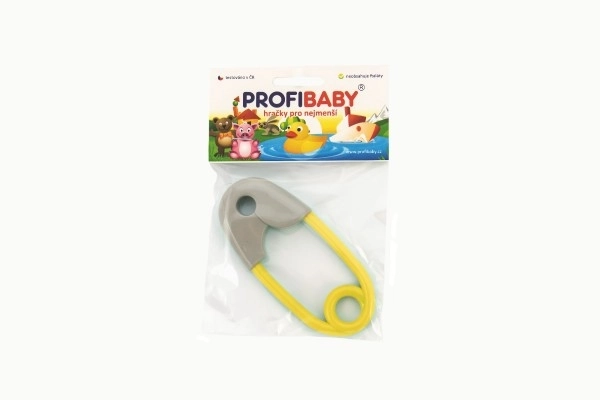 Plastična zvečka špenadla 12cm u vrećici 0m+