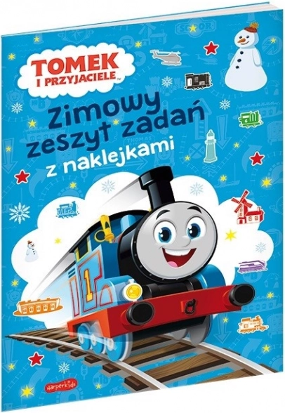 Toma i njegovi prijatelji: Zimska radna bilježnica sa naljepnicama