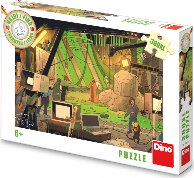 DINO Puzzle Pronađi 10 predmeta: Film XL 300 dijelova