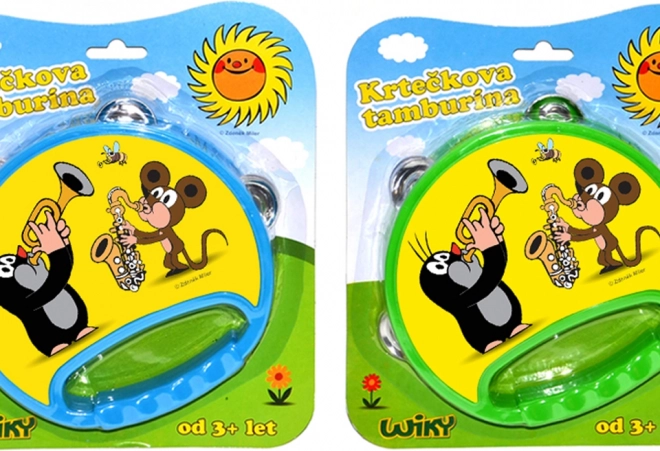Dječja tamburina s Krticom 18 cm