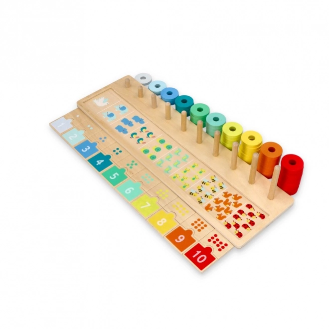 Drvene puzzle Učimo se računati