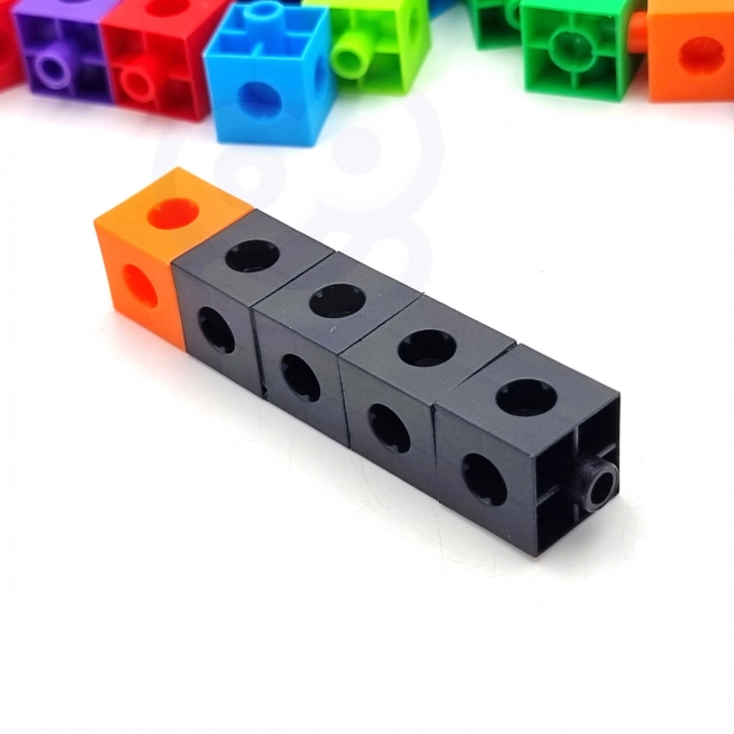 Woopie matematički komplet s kockicama i uzorcima 148 dijelova