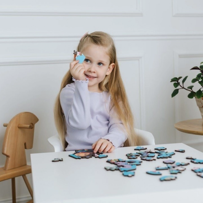 Drvene Puzzle Gabynina Čarobna Kućica 50 Djelova