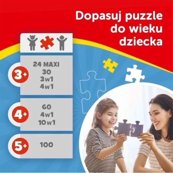 Puzzle 100 dijelova Glitter Glitter Gabby Gabbyjeva Kuća Lutaka