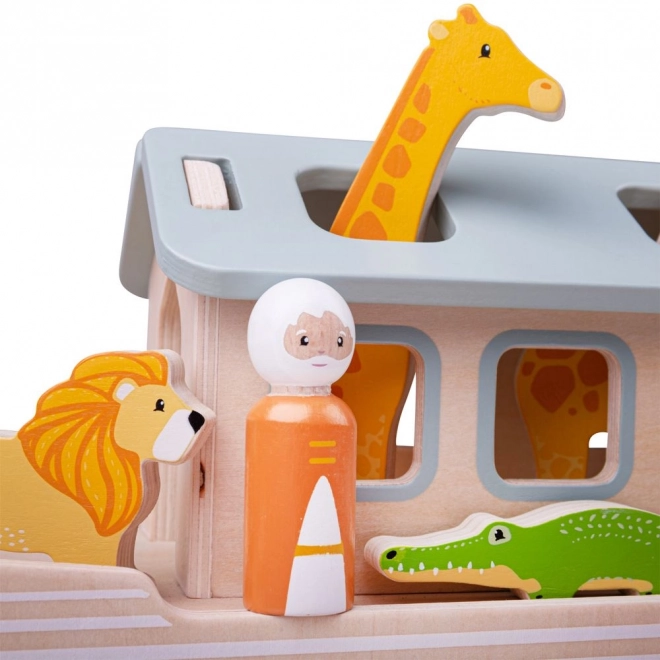 Drvena igračka Noina Arka od Bigjigs Toys