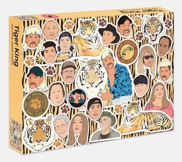 Puzzle Gospodar tigrova 500 dijelova SMITH STREET